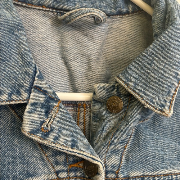 Vintage Blue Denim Vest - Picture 3 of 6